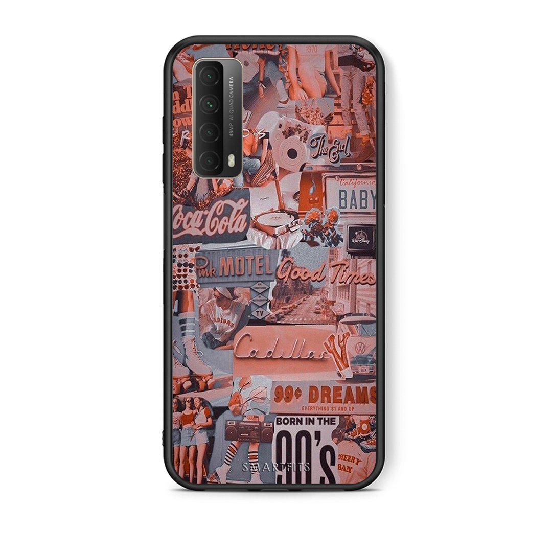 Θήκη Huawei P Smart 2021 Born In 90s από τη Smartfits με σχέδιο στο πίσω μέρος και μαύρο περίβλημα | Huawei P Smart 2021 Born In 90s case with colorful back and black bezels