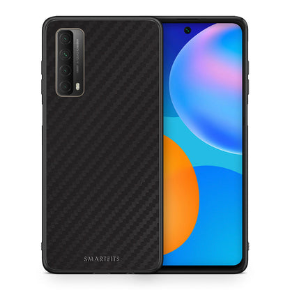 Θήκη Huawei P Smart 2021 Carbon Black από τη Smartfits με σχέδιο στο πίσω μέρος και μαύρο περίβλημα | Huawei P Smart 2021 Carbon Black case with colorful back and black bezels
