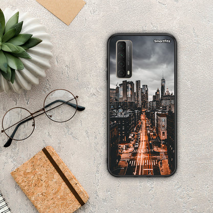 City Lights - Huawei P Smart 2021 θήκη