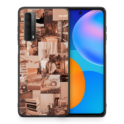 Θήκη Αγίου Βαλεντίνου Huawei P Smart 2021 Collage You Can από τη Smartfits με σχέδιο στο πίσω μέρος και μαύρο περίβλημα | Huawei P Smart 2021 Collage You Can case with colorful back and black bezels
