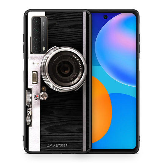 Θήκη Huawei P Smart 2021 Emily In Paris από τη Smartfits με σχέδιο στο πίσω μέρος και μαύρο περίβλημα | Huawei P Smart 2021 Emily In Paris case with colorful back and black bezels