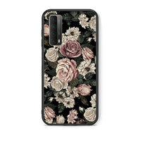 Thumbnail for Θήκη Huawei P Smart 2021 Wild Roses Flower από τη Smartfits με σχέδιο στο πίσω μέρος και μαύρο περίβλημα | Huawei P Smart 2021 Wild Roses Flower case with colorful back and black bezels