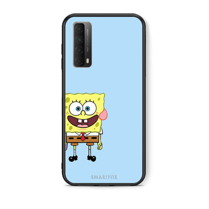 Θήκη Huawei P Smart 2021 Friends Bob από τη Smartfits με σχέδιο στο πίσω μέρος και μαύρο περίβλημα | Huawei P Smart 2021 Friends Bob case with colorful back and black bezels