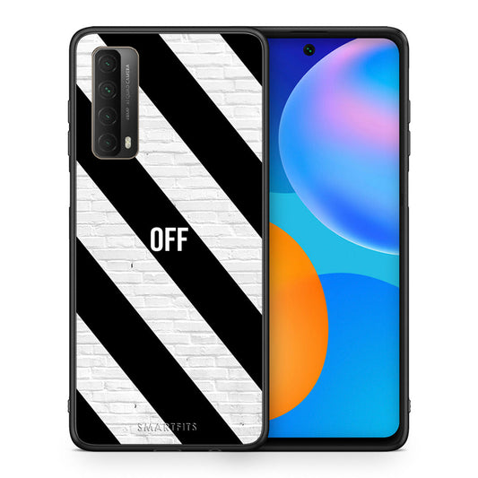 Θήκη Huawei P Smart 2021 Get Off από τη Smartfits με σχέδιο στο πίσω μέρος και μαύρο περίβλημα | Huawei P Smart 2021 Get Off case with colorful back and black bezels