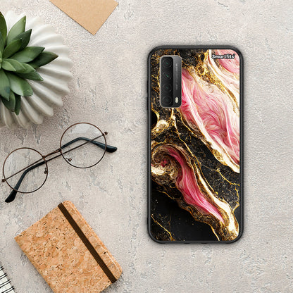 Glamorous Pink Marble - Huawei P Smart 2021 θήκη