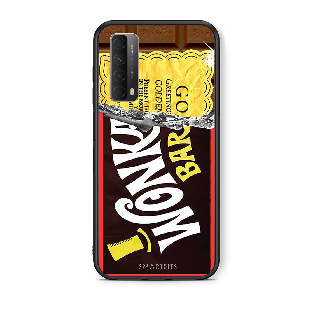 Θήκη Huawei P Smart 2021 Golden Ticket από τη Smartfits με σχέδιο στο πίσω μέρος και μαύρο περίβλημα | Huawei P Smart 2021 Golden Ticket case with colorful back and black bezels