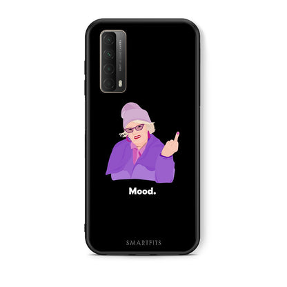 Θήκη Huawei P Smart 2021 Grandma Mood Black από τη Smartfits με σχέδιο στο πίσω μέρος και μαύρο περίβλημα | Huawei P Smart 2021 Grandma Mood Black case with colorful back and black bezels