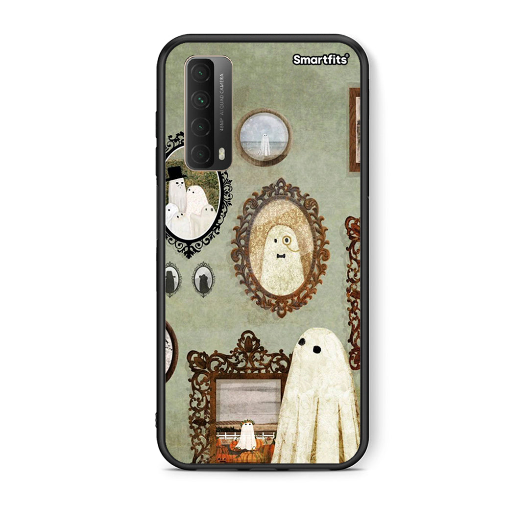 Θήκη Huawei P Smart 2021 Halloween Ghost Season από τη Smartfits με σχέδιο στο πίσω μέρος και μαύρο περίβλημα | Huawei P Smart 2021 Halloween Ghost Season case with colorful back and black bezels
