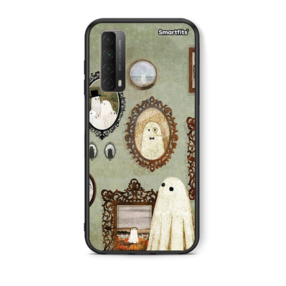 Θήκη Huawei P Smart 2021 Halloween Ghost Season από τη Smartfits με σχέδιο στο πίσω μέρος και μαύρο περίβλημα | Huawei P Smart 2021 Halloween Ghost Season case with colorful back and black bezels