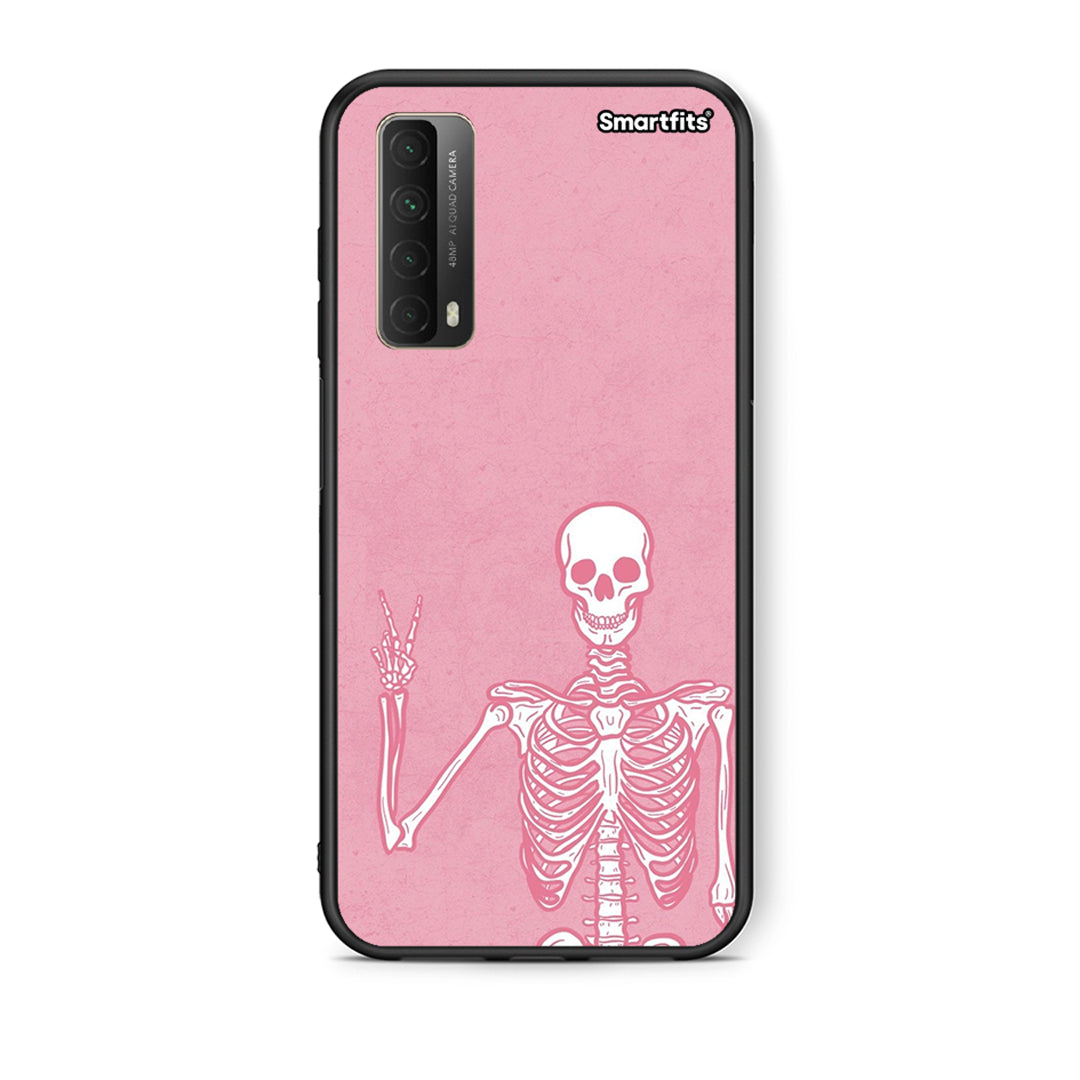 Θήκη Huawei P Smart 2021 Halloween Motivation από τη Smartfits με σχέδιο στο πίσω μέρος και μαύρο περίβλημα | Huawei P Smart 2021 Halloween Motivation case with colorful back and black bezels