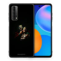 Thumbnail for Θήκη Huawei P Smart 2021 Clown Hero από τη Smartfits με σχέδιο στο πίσω μέρος και μαύρο περίβλημα | Huawei P Smart 2021 Clown Hero case with colorful back and black bezels