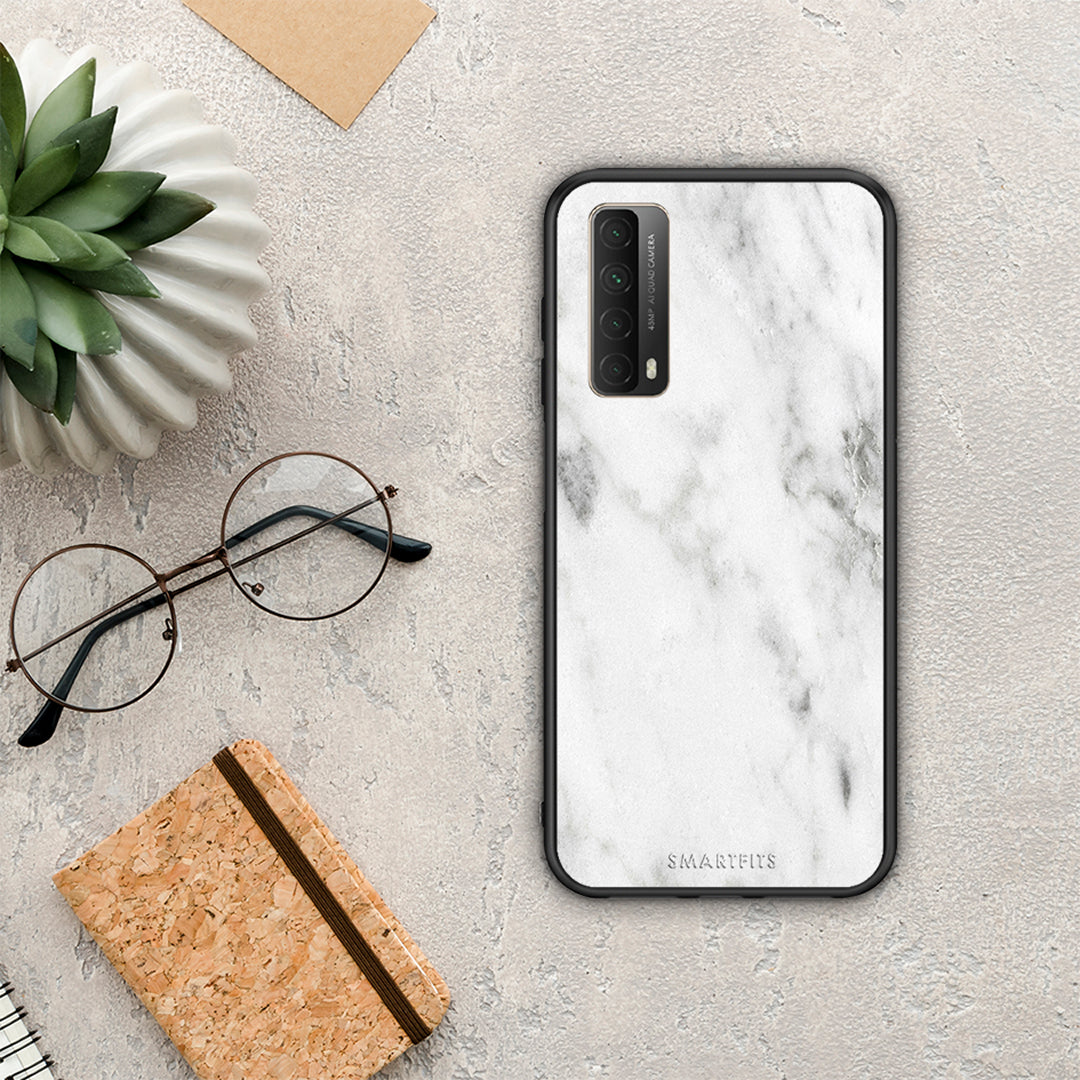 Marble White - Huawei P Smart 2021 θήκη
