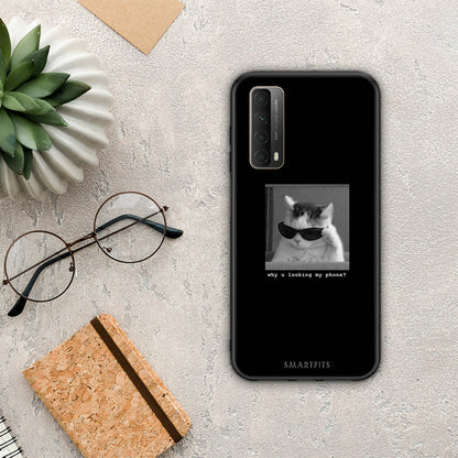 Meme Cat - Huawei P Smart 2021 θήκη