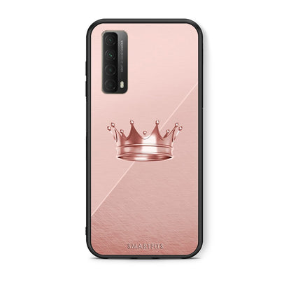 Θήκη Huawei P Smart 2021 Crown Minimal από τη Smartfits με σχέδιο στο πίσω μέρος και μαύρο περίβλημα | Huawei P Smart 2021 Crown Minimal case with colorful back and black bezels
