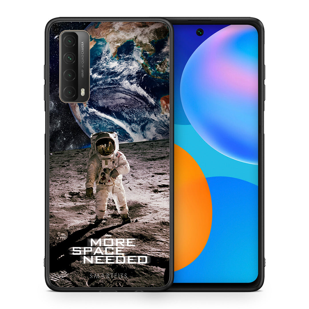 Θήκη Huawei P Smart 2021 More Space από τη Smartfits με σχέδιο στο πίσω μέρος και μαύρο περίβλημα | Huawei P Smart 2021 More Space case with colorful back and black bezels