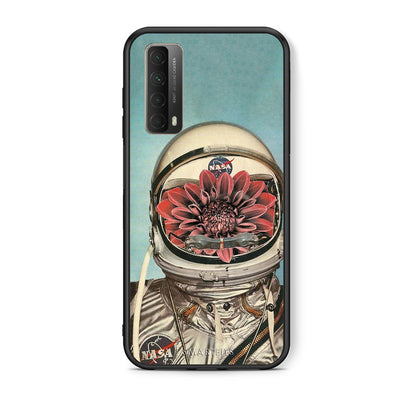 Θήκη Huawei P Smart 2021 Nasa Bloom από τη Smartfits με σχέδιο στο πίσω μέρος και μαύρο περίβλημα | Huawei P Smart 2021 Nasa Bloom case with colorful back and black bezels