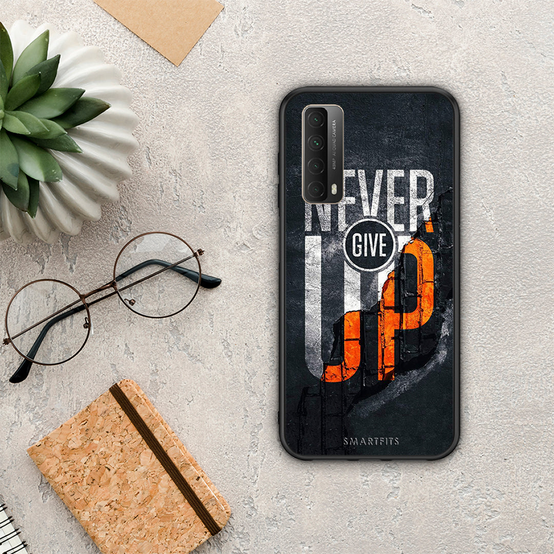 Never Give Up - Huawei P Smart 2021 θήκη