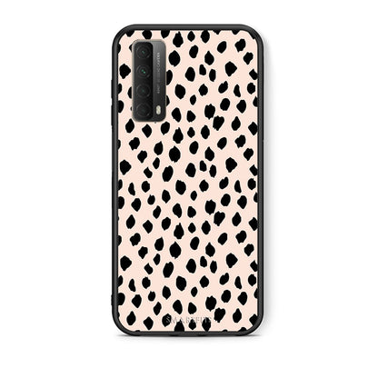 Θήκη Huawei P Smart 2021 New Polka Dots από τη Smartfits με σχέδιο στο πίσω μέρος και μαύρο περίβλημα | Huawei P Smart 2021 New Polka Dots case with colorful back and black bezels