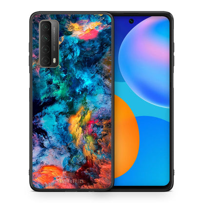 Θήκη Huawei P Smart 2021 Crayola Paint από τη Smartfits με σχέδιο στο πίσω μέρος και μαύρο περίβλημα | Huawei P Smart 2021 Crayola Paint case with colorful back and black bezels