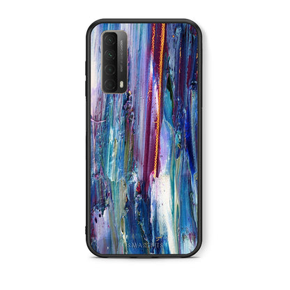 Θήκη Huawei P Smart 2021 Winter Paint από τη Smartfits με σχέδιο στο πίσω μέρος και μαύρο περίβλημα | Huawei P Smart 2021 Winter Paint case with colorful back and black bezels