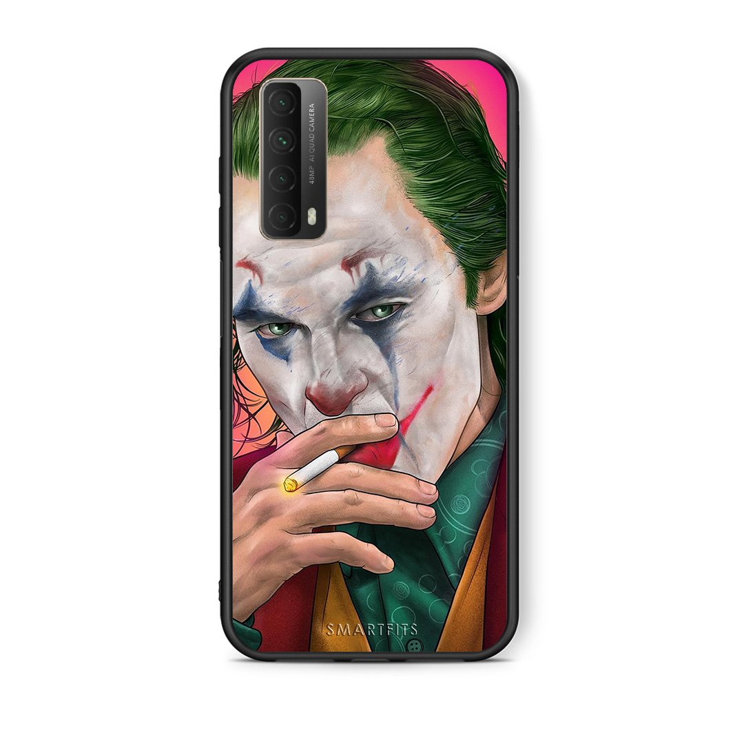 Θήκη Huawei P Smart 2021 JokesOnU PopArt από τη Smartfits με σχέδιο στο πίσω μέρος και μαύρο περίβλημα | Huawei P Smart 2021 JokesOnU PopArt case with colorful back and black bezels