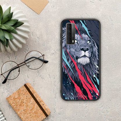 PopArt Lion Designer - Huawei P Smart 2021 θήκη