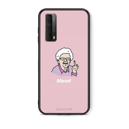 Θήκη Huawei P Smart 2021 Mood PopArt από τη Smartfits με σχέδιο στο πίσω μέρος και μαύρο περίβλημα | Huawei P Smart 2021 Mood PopArt case with colorful back and black bezels