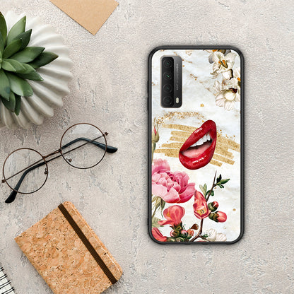 Red Lips - Huawei P Smart 2021 θήκη