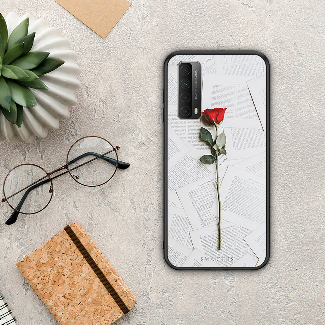 Red Rose - Huawei P Smart 2021 θήκη