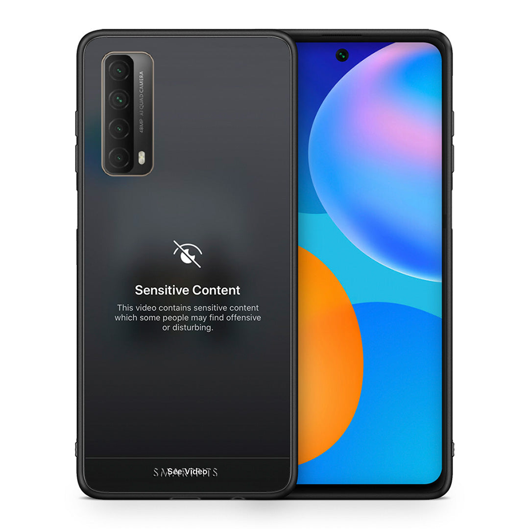Θήκη Huawei P Smart 2021 Sensitive Content από τη Smartfits με σχέδιο στο πίσω μέρος και μαύρο περίβλημα | Huawei P Smart 2021 Sensitive Content case with colorful back and black bezels