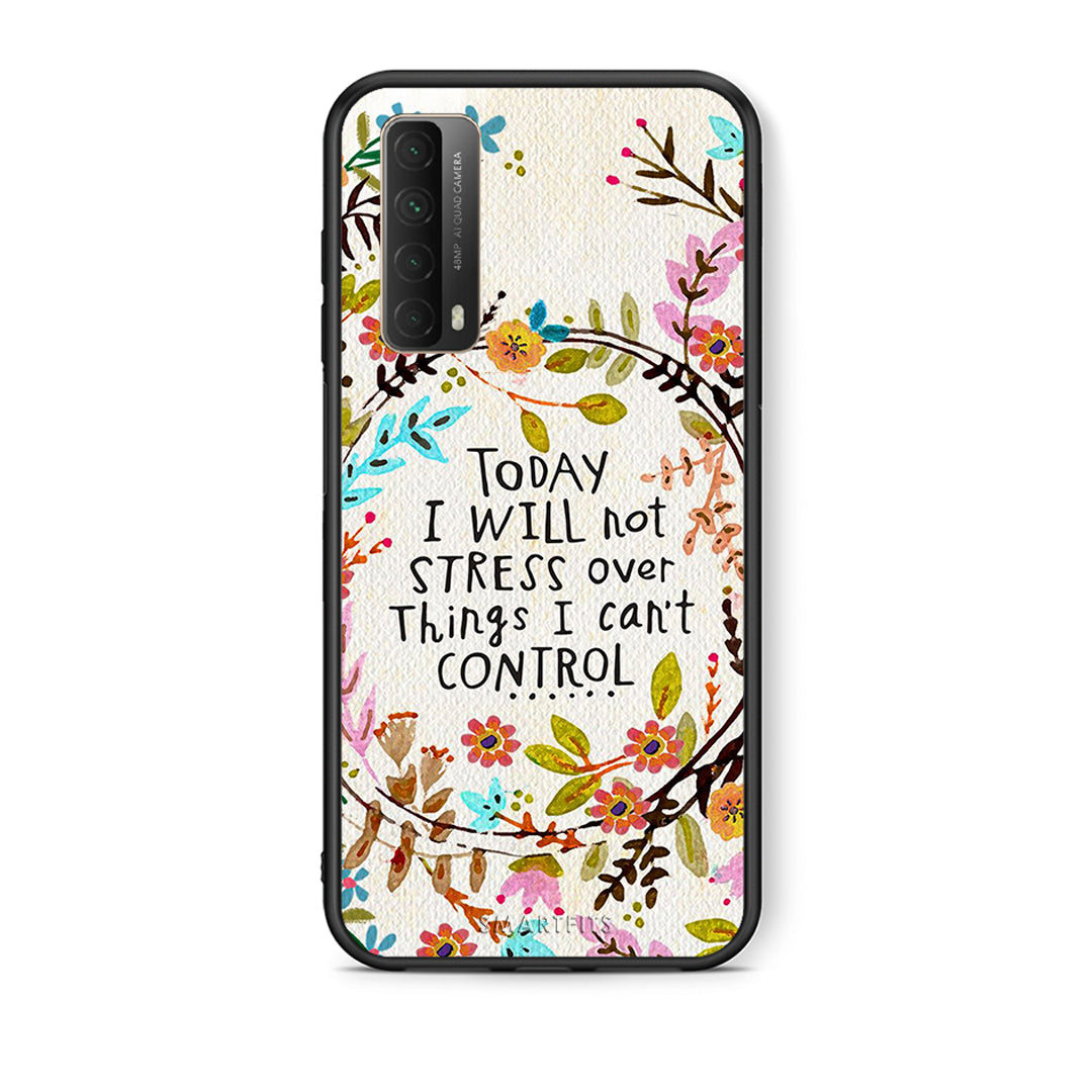 Θήκη Huawei P Smart 2021 Stress Over από τη Smartfits με σχέδιο στο πίσω μέρος και μαύρο περίβλημα | Huawei P Smart 2021 Stress Over case with colorful back and black bezels