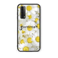 Thumbnail for Θήκη Huawei P Smart 2021 Summer Daisies από τη Smartfits με σχέδιο στο πίσω μέρος και μαύρο περίβλημα | Huawei P Smart 2021 Summer Daisies case with colorful back and black bezels