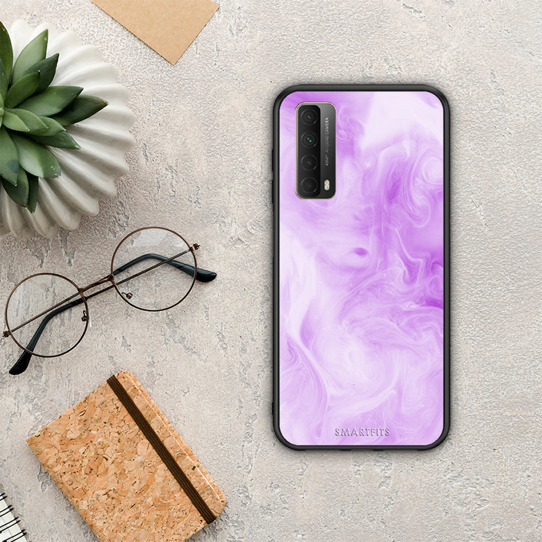 Watercolor Lavender - Huawei P Smart 2021 θήκη