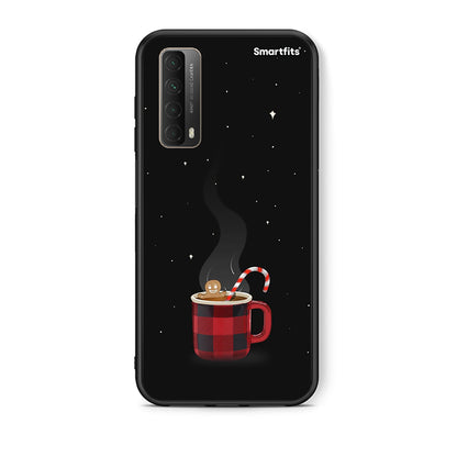 Θήκη Huawei P Smart 2021 Xmas Bathing από τη Smartfits με σχέδιο στο πίσω μέρος και μαύρο περίβλημα | Huawei P Smart 2021 Xmas Bathing case with colorful back and black bezels