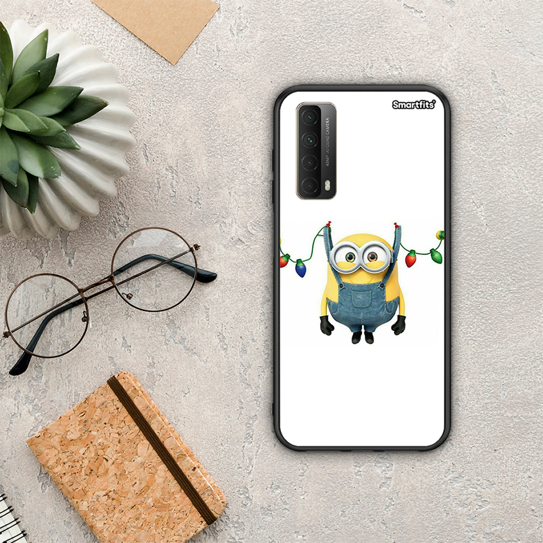 Xmas Minion Lights - Huawei P Smart 2021 θήκη