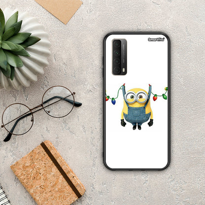 Xmas Minion Lights - Huawei P Smart 2021 θήκη