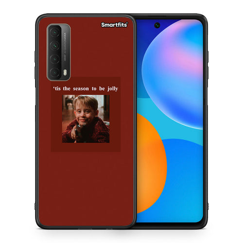 Θήκη Huawei P Smart 2021 Xmas Ultimate Spirit από τη Smartfits με σχέδιο στο πίσω μέρος και μαύρο περίβλημα | Huawei P Smart 2021 Xmas Ultimate Spirit case with colorful back and black bezels