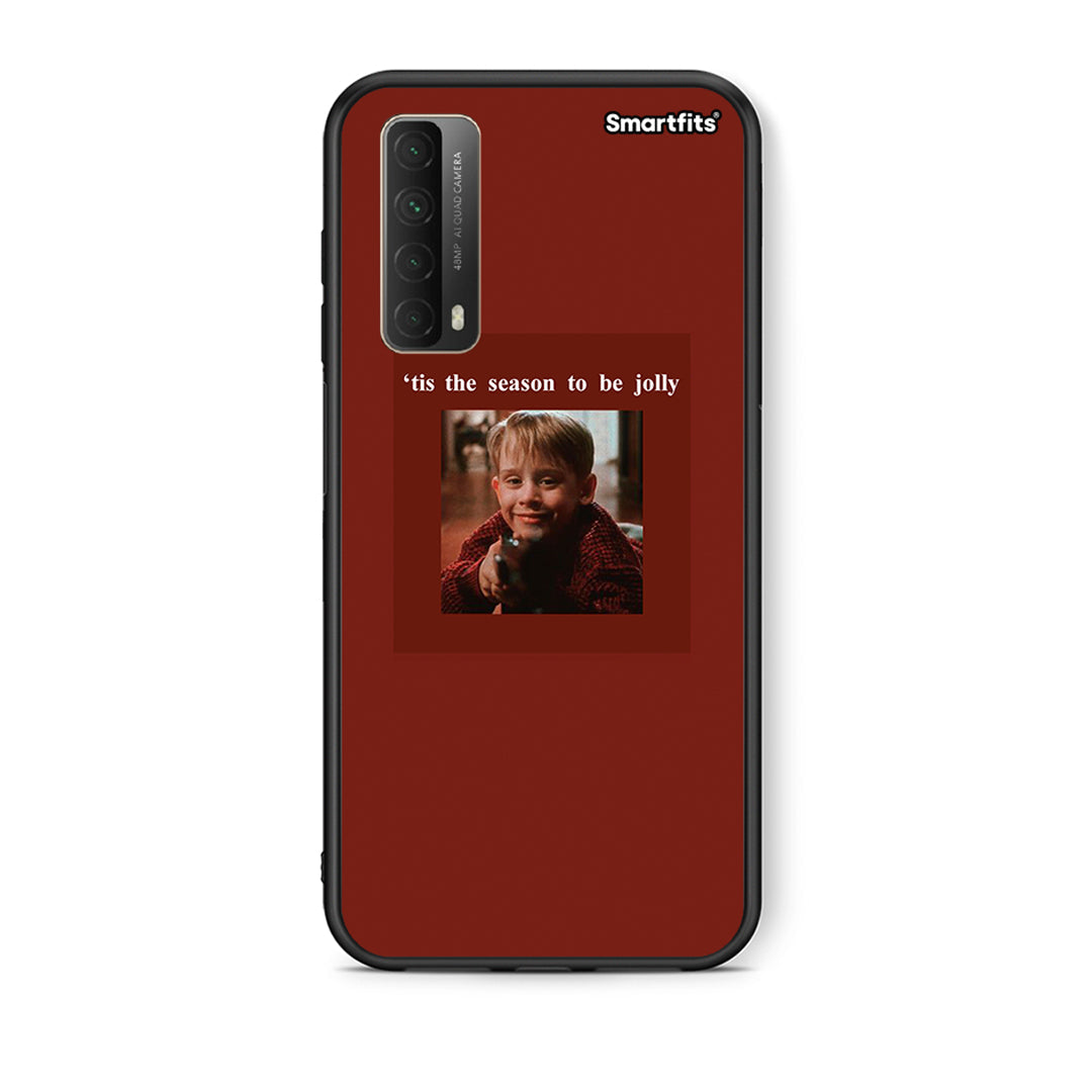 Θήκη Huawei P Smart 2021 Xmas Ultimate Spirit από τη Smartfits με σχέδιο στο πίσω μέρος και μαύρο περίβλημα | Huawei P Smart 2021 Xmas Ultimate Spirit case with colorful back and black bezels