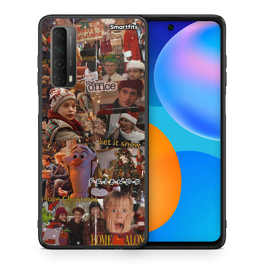 Θήκη Huawei P Smart 2021 Xmas Wishes από τη Smartfits με σχέδιο στο πίσω μέρος και μαύρο περίβλημα | Huawei P Smart 2021 Xmas Wishes case with colorful back and black bezels