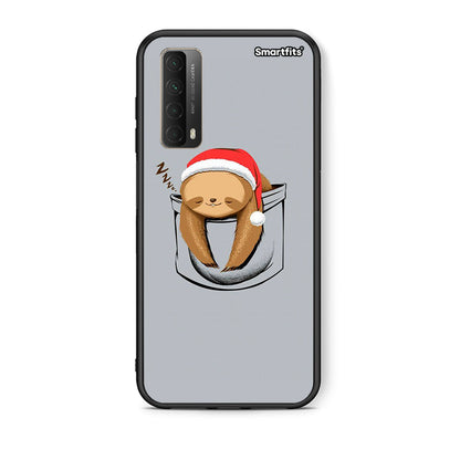 Θήκη Huawei P Smart 2021 Xmas Zzzz από τη Smartfits με σχέδιο στο πίσω μέρος και μαύρο περίβλημα | Huawei P Smart 2021 Xmas Zzzz case with colorful back and black bezels