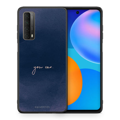 Θήκη Huawei P Smart 2021 You Can από τη Smartfits με σχέδιο στο πίσω μέρος και μαύρο περίβλημα | Huawei P Smart 2021 You Can case with colorful back and black bezels