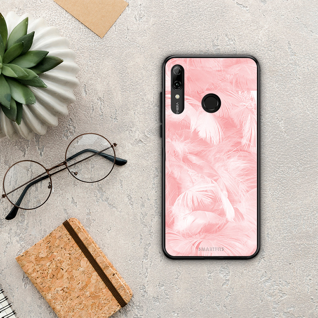 Boho Pink Feather - Huawei P Smart 2019 / P Smart+ / Nova 3i θήκη
