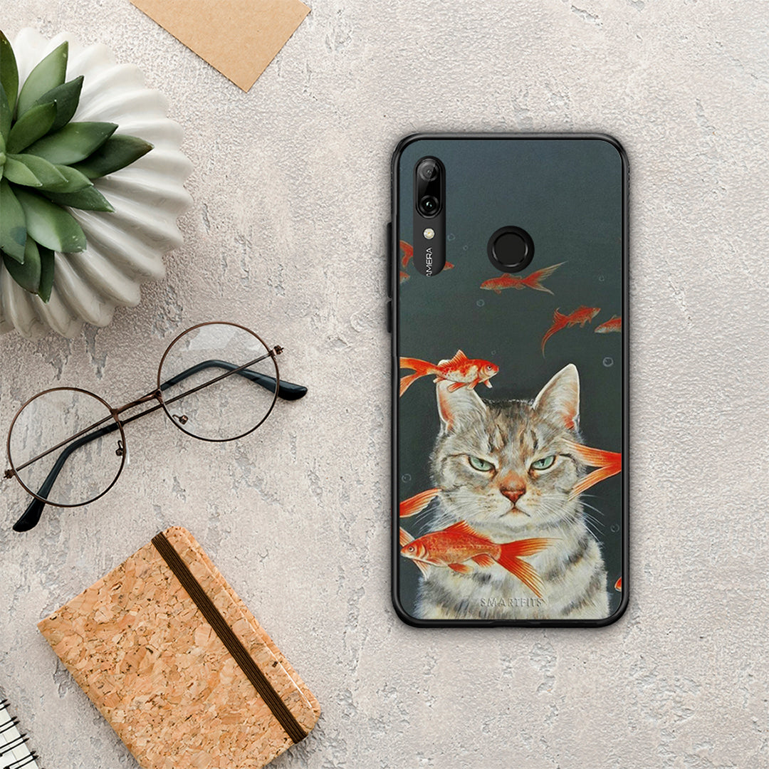 Cat Goldfish - Huawei P Smart 2019 / P Smart+ / Nova 3i θήκη