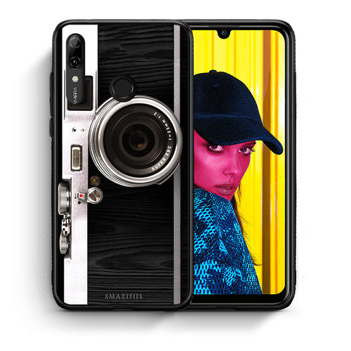 Θήκη Huawei P Smart 2019 Emily In Paris από τη Smartfits με σχέδιο στο πίσω μέρος και μαύρο περίβλημα | Huawei P Smart 2019 Emily In Paris case with colorful back and black bezels