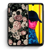 Thumbnail for Θήκη Huawei P Smart 2019 Wild Roses Flower από τη Smartfits με σχέδιο στο πίσω μέρος και μαύρο περίβλημα | Huawei P Smart 2019 Wild Roses Flower case with colorful back and black bezels