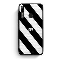 Thumbnail for Huawei P Smart 2019 Get Off θήκη από τη Smartfits με σχέδιο στο πίσω μέρος και μαύρο περίβλημα | Smartphone case with colorful back and black bezels by Smartfits