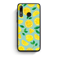 Thumbnail for Huawei P Smart 2019 Lemons θήκη από τη Smartfits με σχέδιο στο πίσω μέρος και μαύρο περίβλημα | Smartphone case with colorful back and black bezels by Smartfits