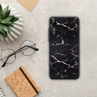 Thumbnail for Marble Black Rosegold - Huawei P Smart 2019 / P Smart+ / Nova 3i θήκη