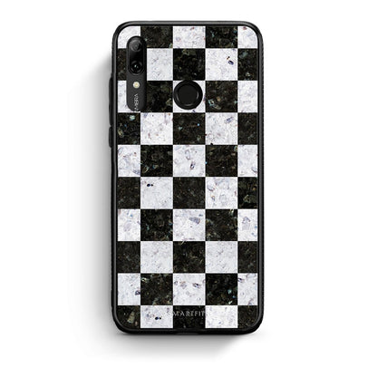 4 - Huawei P Smart 2019 Square Geometric Marble case, cover, bumper