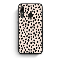 Thumbnail for Huawei P Smart 2019 New Polka Dots θήκη από τη Smartfits με σχέδιο στο πίσω μέρος και μαύρο περίβλημα | Smartphone case with colorful back and black bezels by Smartfits